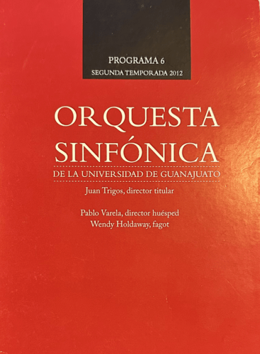 OSUG Orquesta Sinfónica de la Universidad de Guanajuato | Segunda Temporada 2012 - Programa 6: I vespri siciliani Verdi (+2 More)