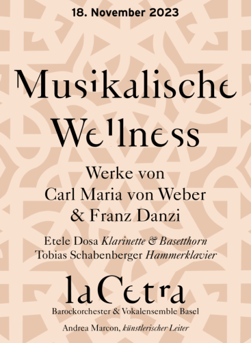 Musikalische Wellness mit Klarinette und Hammerklavier: Concert Various