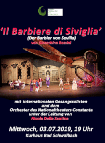 Poster Barbiere di Siviglia in Wiesbaden