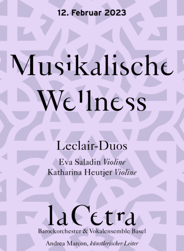 Musikalische Wellness: Leclair-Duos: 6 Sonatas for 2 Violins, Op.3 (+1 More)