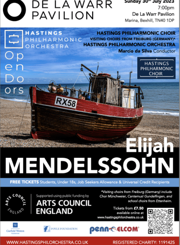 200 VOICES  MENDELSSOHN Elijah  Combined choirs from ​Hastings and Freiburg, Germany: Elias Mendelssohn