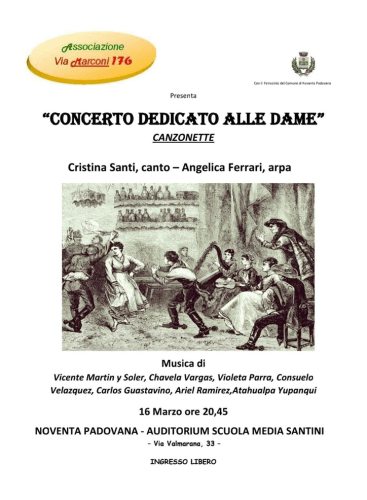 12 canzonette italiane dedicate alle dame: 12 Canzonette Italiane Soler, V. M. Y.