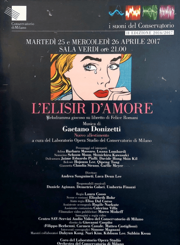 L'Elisir D'Amore: L'elisir d'amore Donizetti