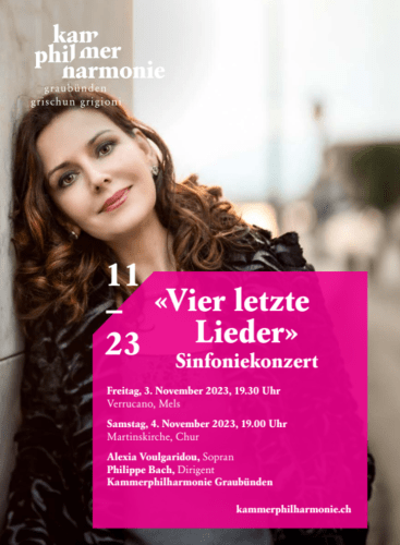 «Vier letzte Lieder» Sinfoniekonzert: Tod und Verklärung op. 24 TrV 158 Strauss (+2 More)
