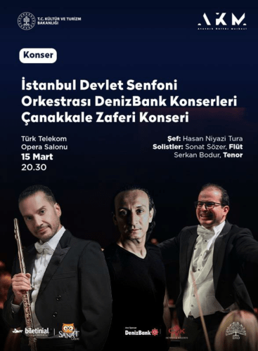 İstanbul Devlet Senfoni Orkestrası "Çanakkale Zaferi Konseri": Adagio Tura, Y. (+3 More)