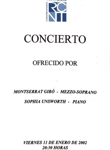 CONCIERTO: Concert