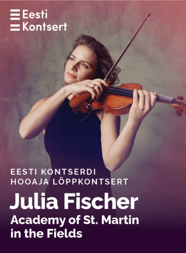 Eesti Kontserdi Hooaja Lõppkontsert Julia Fischer Ja Academy Of St. Martin In The Fields: Symphony No. 29 in A Major, K. 201/186a Mozart (+3 More)