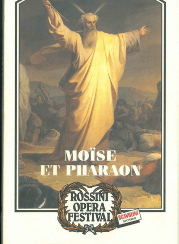 Moïse et Pharaon Rossini - Score