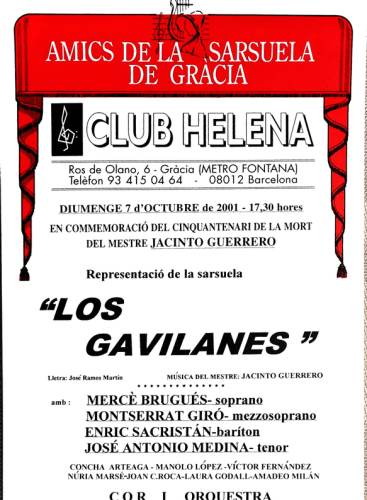 LOS GAVILANES (JACINTO GUERRERO): Los Gavilanes