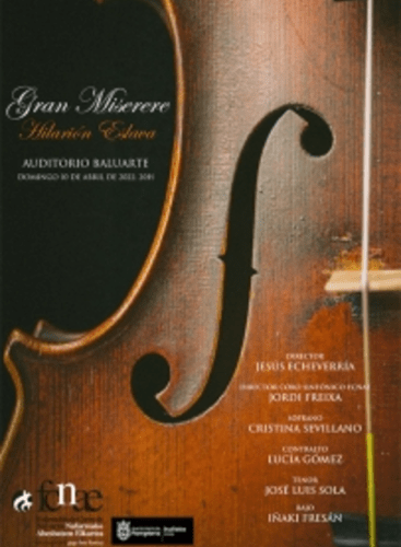 'Gran Miserere' de Hilarión Eslava: Concert Various