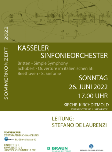Symphonic Concert: Simple Symphony, op. 4 Britten (+2 More)