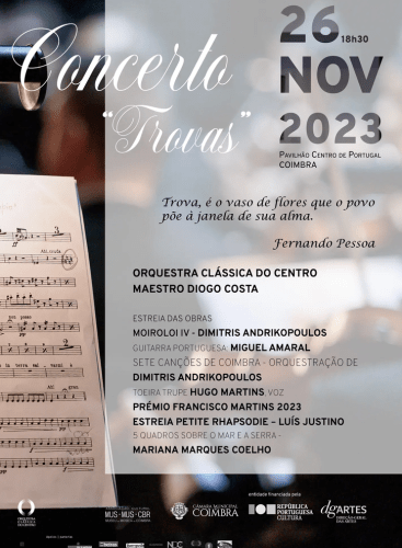 Concerto "Trovas": QUADROS SOBRE O MAR E A SERRA Coelho, M. M. (+1 More)