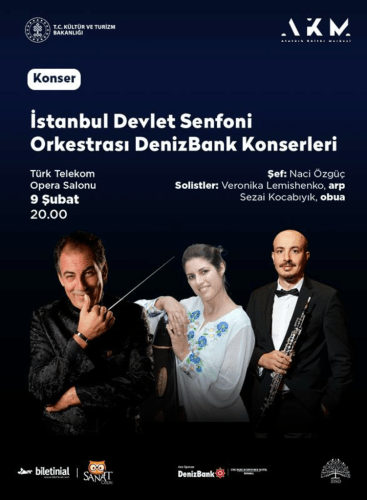 İstanbul Devlet Senfoni Orkestrası: Oboe Concerto in D minor Lebrun, L. A. (+1 More)