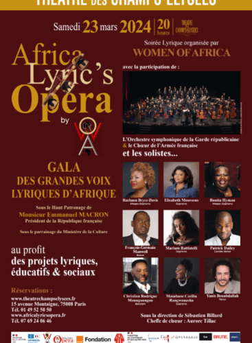 Gala des Grandes Voix Lyriques d’Afrique: Concert Various