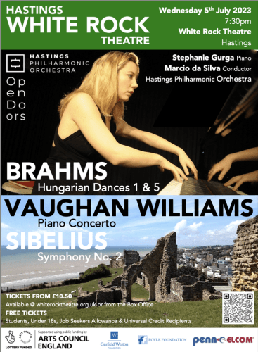BRAHMS Hungarian Dances  ​Nos.1&5 VAUGHAN WILLIAMS Piano Concerto ​ SIBELIUS Symphony No.2: Hungarian Dances Brahms (+2 More)