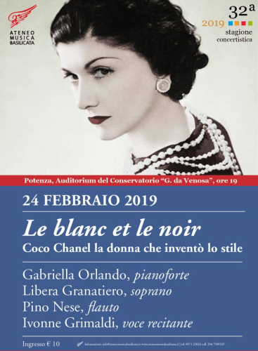 Le Blanc Et Le Noir - Coco Chanel La Donna Che Inventò Lo Stile: Concert Various