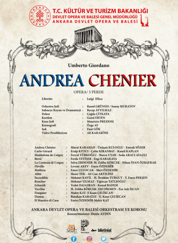 Andrea Chenier: Andrea Chénier Giordano