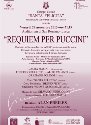 "Requiem Per Puccini": Concert Various