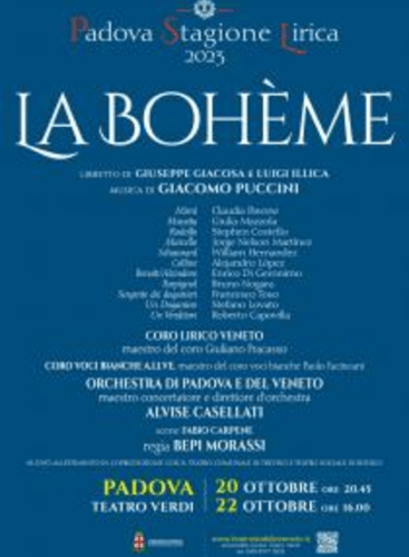 La Bohème Puccini: Poster