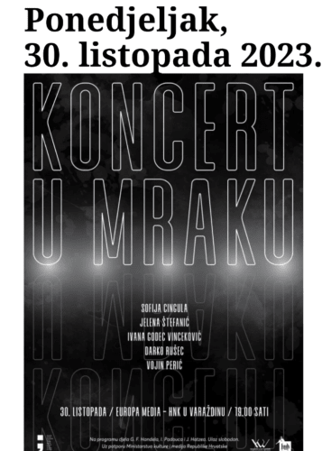 KONCERT U MRAKU: Recital Various