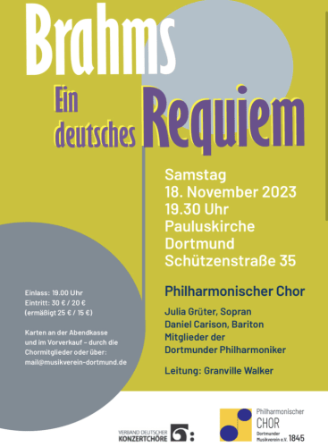 Brahms "Ein Deutsches Requiem":