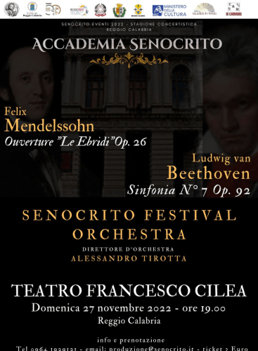 Concerto sinfonico Beethoven Mendelssohn: The Hebrides, op. 26 (+1 More)