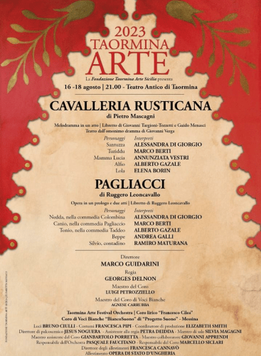 Cavalleria Rusticana / Pagliacci: Cavalleria rusticana Mascagni (+1 More)