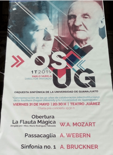 OSUG Orquesta Sinfónica de la Universidad de Guanajuato | Temporada 2019 - Mozart, Webern, Bruckner: Die Zauberflöte Mozart (+2 More)