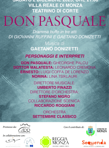 Don Pasquale in Teatrino di Villa Reale: Don Pasquale Donizetti