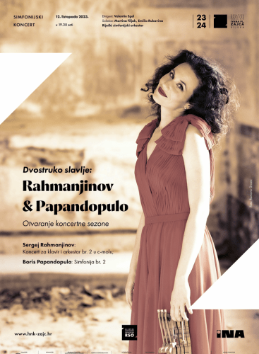 Otvorenje Koncertne Sezone Dvostruko Slavlje: Rahmanjinov & Papandopulo: Piano Concerto No. 2 in C Minor, op. 18 Rachmaninoff (+1 More)
