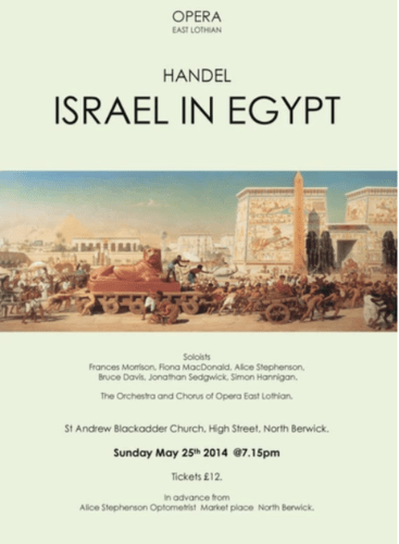 Israel in Egypt Händel
