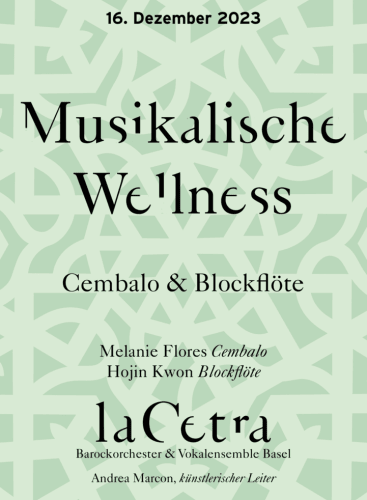 Musikalische Wellness mit Blockflöte & Cembalo: Violin Sonata in F major, Op.5 No.10 Corelli, A. (+4 More)