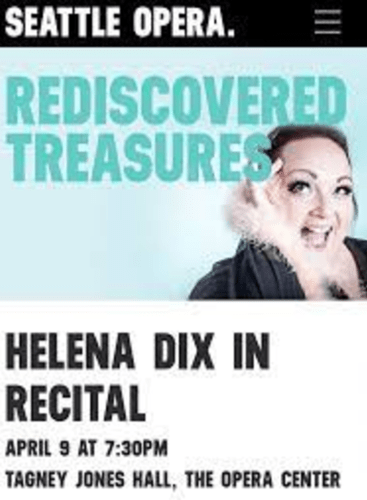HELENA DIX IN RECITAL: Recital Various
