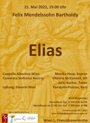 Elias: Elijah, Op.70 Mendelssohn