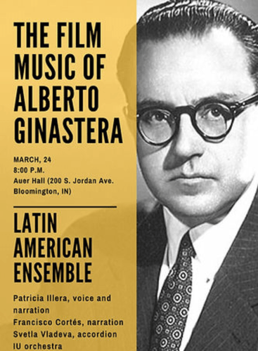 The film music of Alberto Ginastera: Concert Various