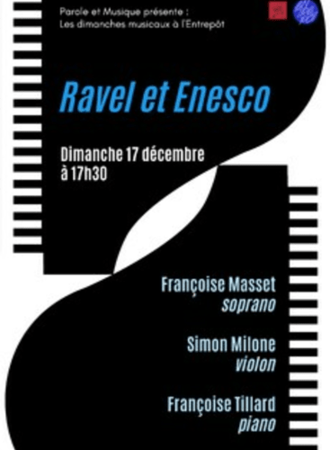 Ravel Et Enesco: Concert Various