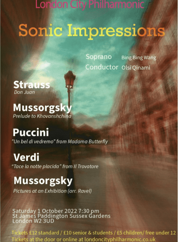 Sonic Impressions: Khovanshchina Mussorgsky (+3 More)