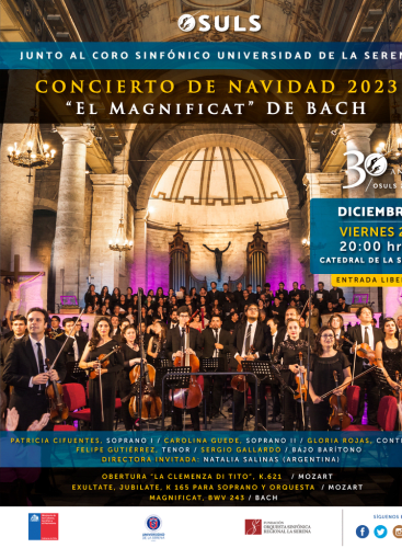 Christmas Concert: Magnificat BWV 243 Bach, J. S.