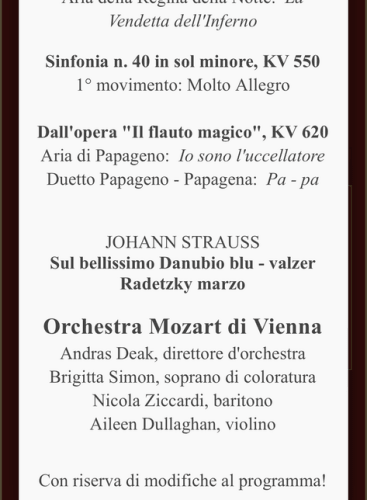 Konzert, Arie and Duets: Le nozze di Figaro Mozart (+2 More)