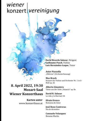 Wiener Konzertvereinigung / Salazar / Pasch / Hernández-Luque: Concert Various