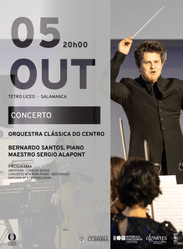 Salamanca – Teatro Liceo: Piano Concerto No. 4 in G Major, op. 58 Beethoven (+2 More)