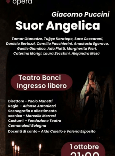 Opera Suor Angelica by Giacomo Puccini.