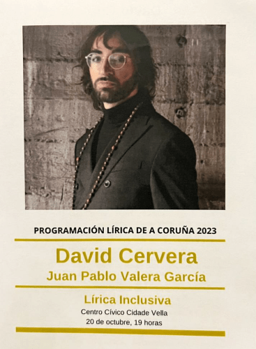 Recital David Cervera, Bajo.