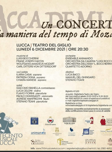 Un Concerto alla maniera del tempo di Mozart: Concert Various