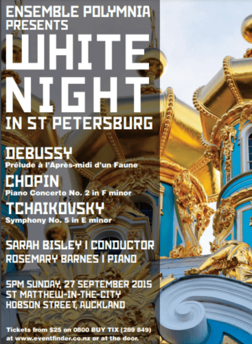 White Night in St. Petersburg: Prélude à l'après-midi d'un faune, L 86 Debussy (+2 More)