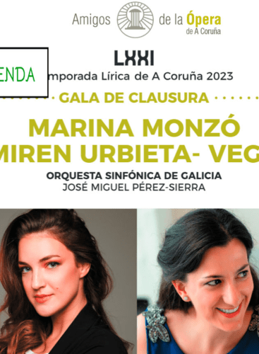 Marina Monzó e Miren Urbieta-Vega | Gala lírica de clausura: Opera Gala Various