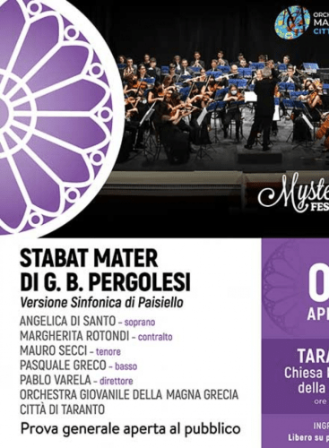 Stabat Mater di Pergolesi - versione Sinfonica di Paisiello: Stabat Mater