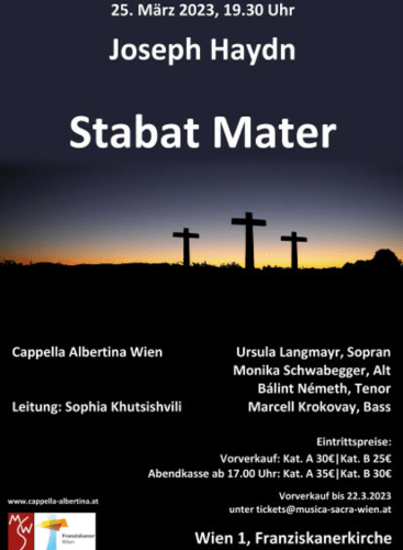 Franziskanerkirche: Haydn - Stabat Mater: Stabat Mater Haydn