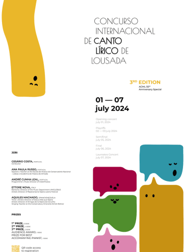 Concurso Internacional De Canto Lírico De Lousada | 3ª Edição: Competition Various