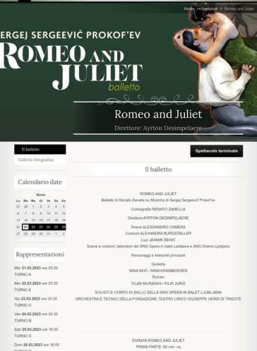 Romeo and Juliet Prokofiev,S